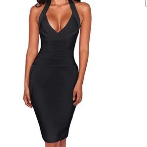 Black BodyCon Dress. NEVER WORN.